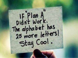 If Play A Didn't Work There's 25 More Letters