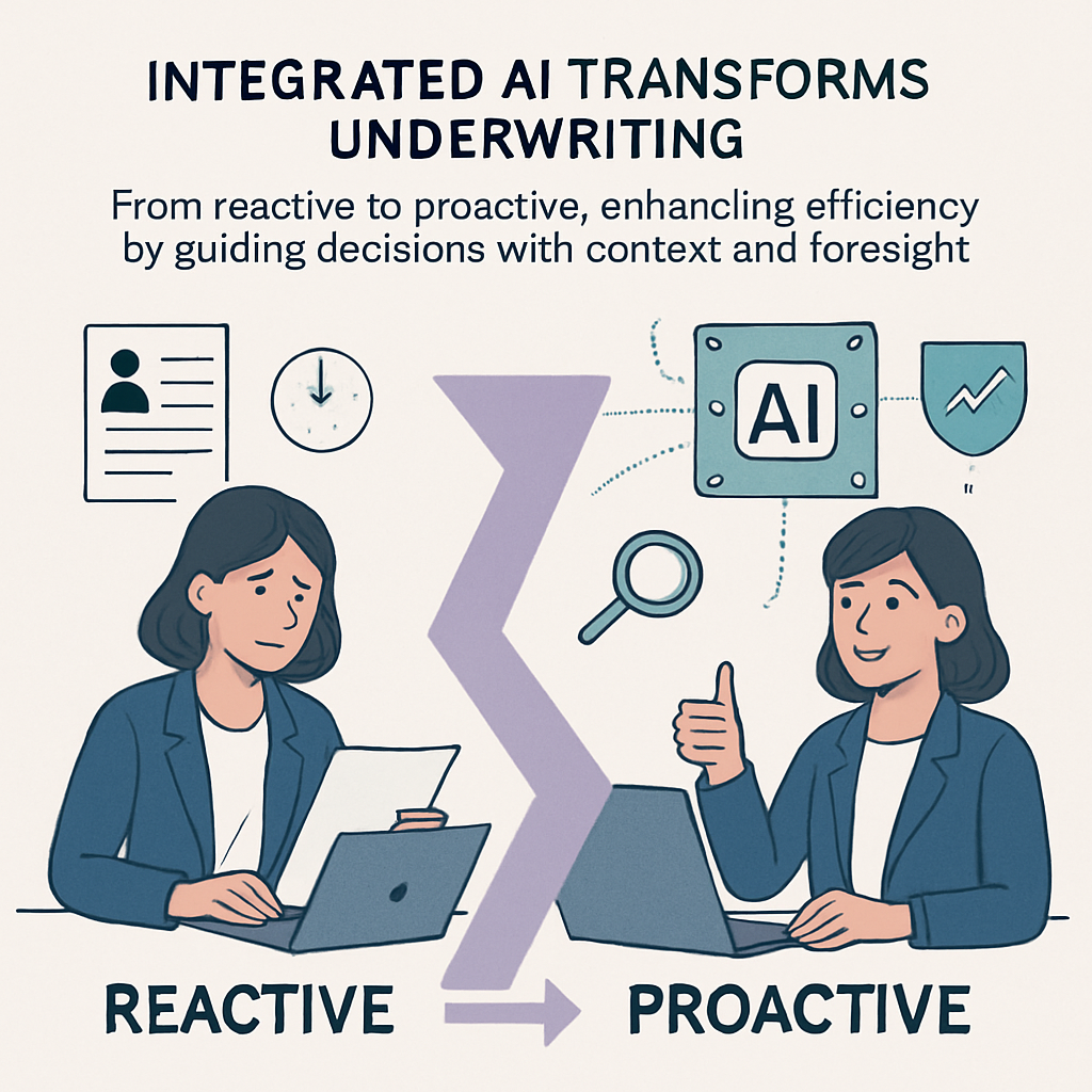 From Reactive to Proactive: How Integrated AI Redefines Underwriting Efficiency
