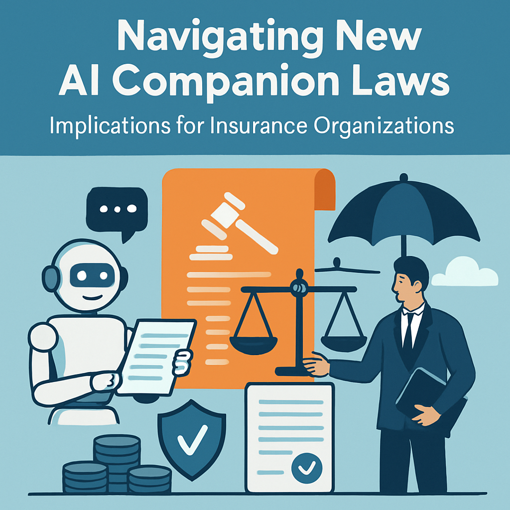 Navigating New AI Companion Laws - Implications for Insurance Organizations