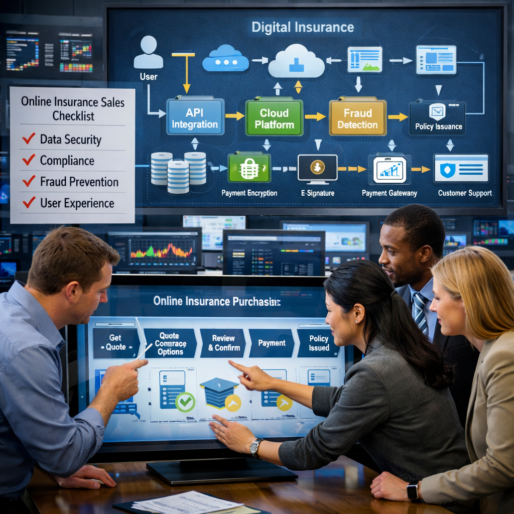 Key Requirements for Seamless Online Insurance Sales