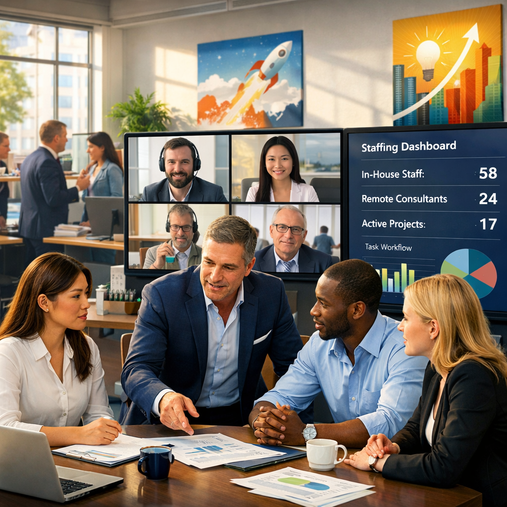 Overcoming The Agency Fixed-Cost Staffing Dilemma