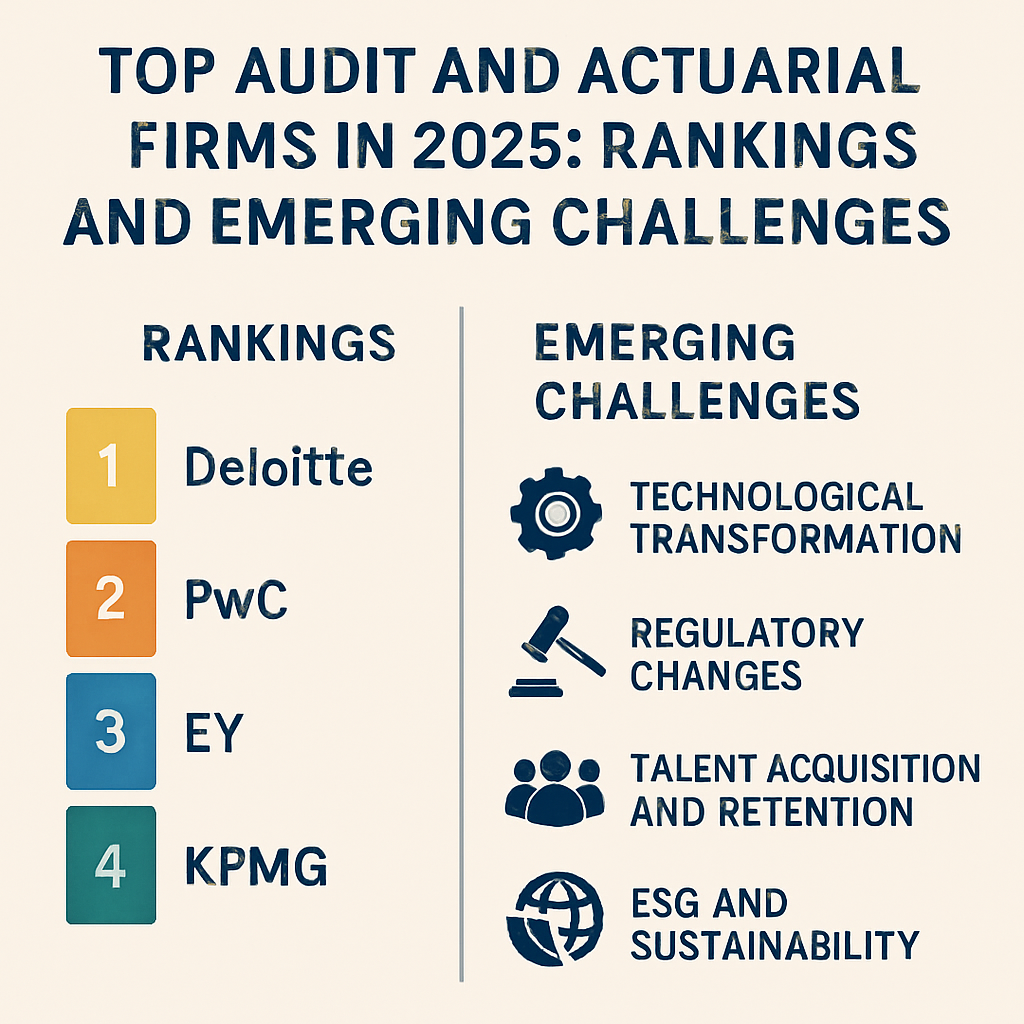Top Audit and Actuarial Firms in 2025: Rankings and Emerging Challenges