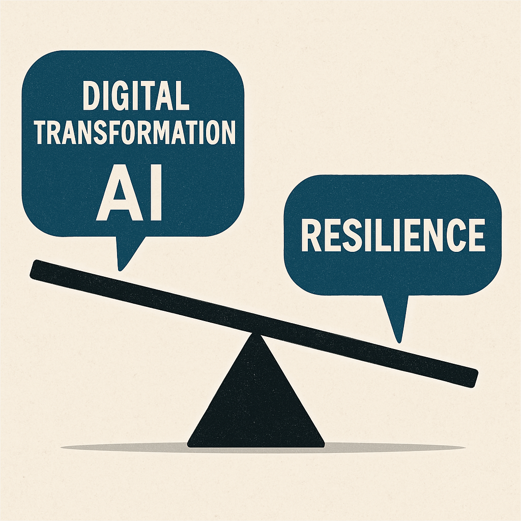 Balancing Tech Innovation and Resilience within Insurance Organizations