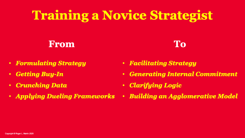 Transforming Novice Strategists: Essential Shifts in Strategic Thinking